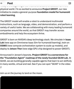 Project Groot Unveiled thumbnail