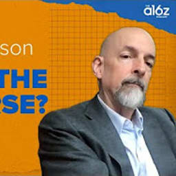 The a16z Podcast logo