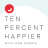 Ten Percent Happier with Dan Harris logo